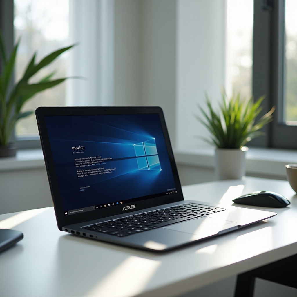 laptop ASUS cum se pornește de pe USB Windows 11