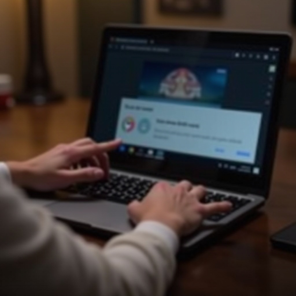 jak włączyć lampę błyskową w aparacie Chromebooka