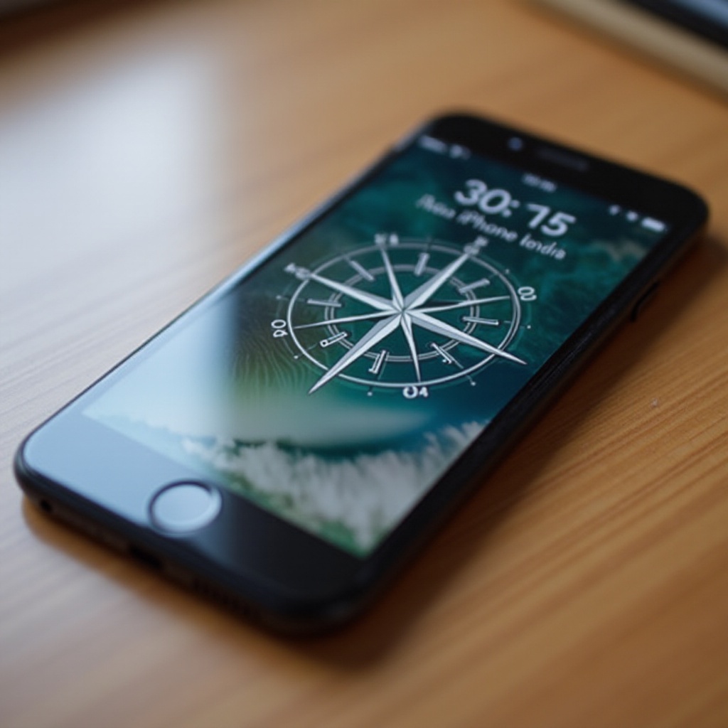 kde je můj kompas na mém iPhone