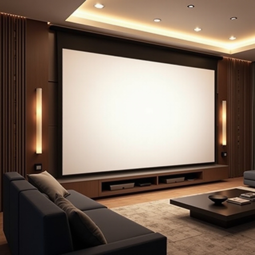 моторизиран екран за проектор best buy