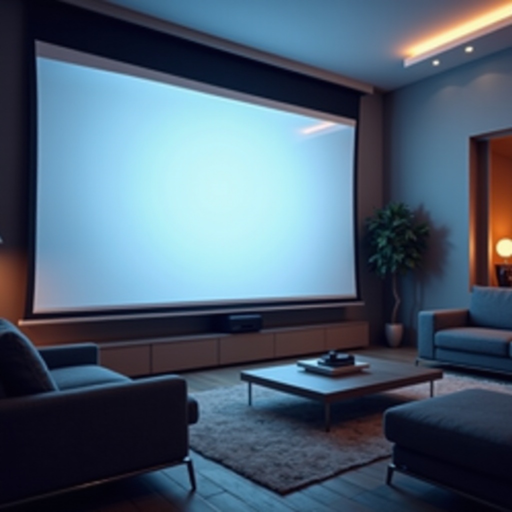 моторизованный экран для проектора best buy