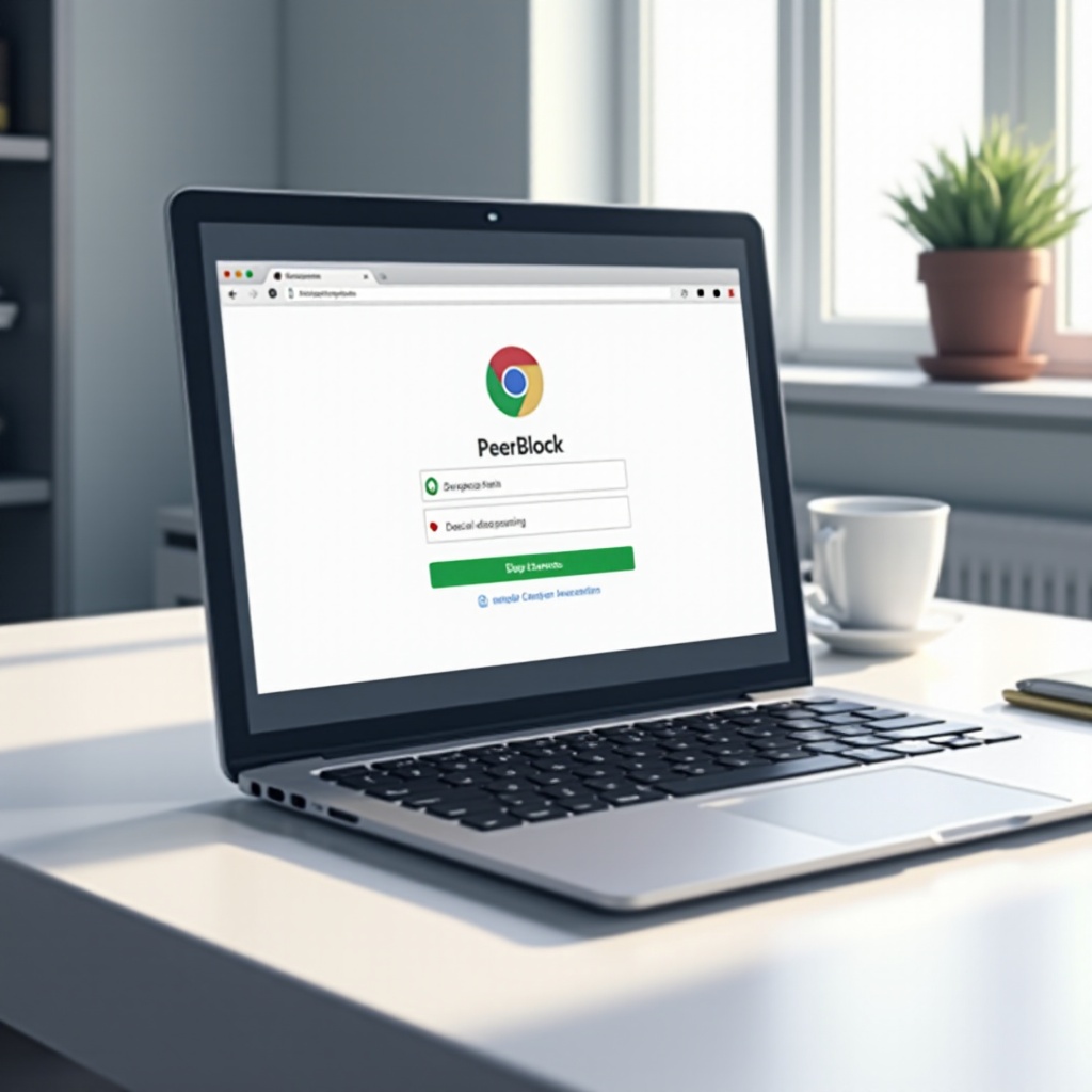 kako preuzeti peerblock na chromebook