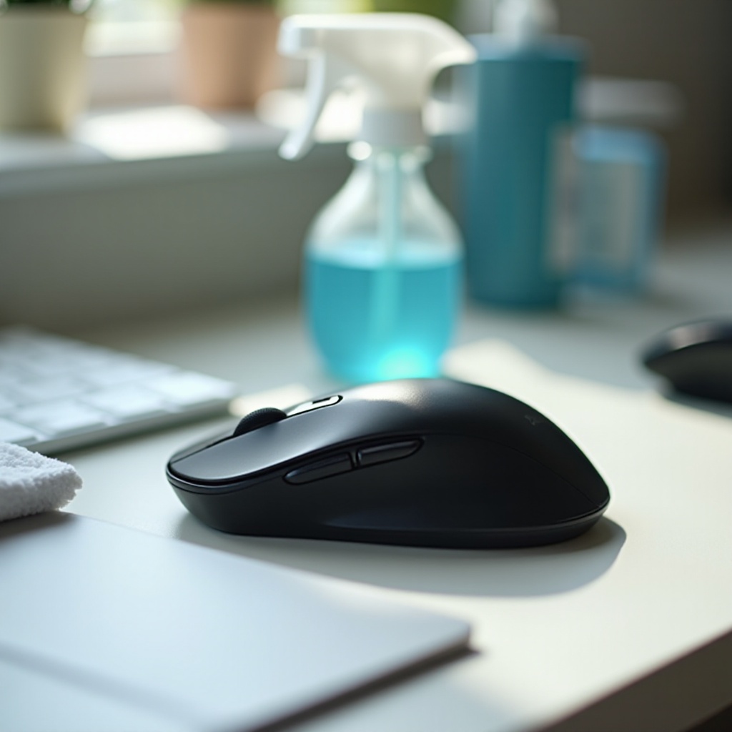 как почистить мышь logitech