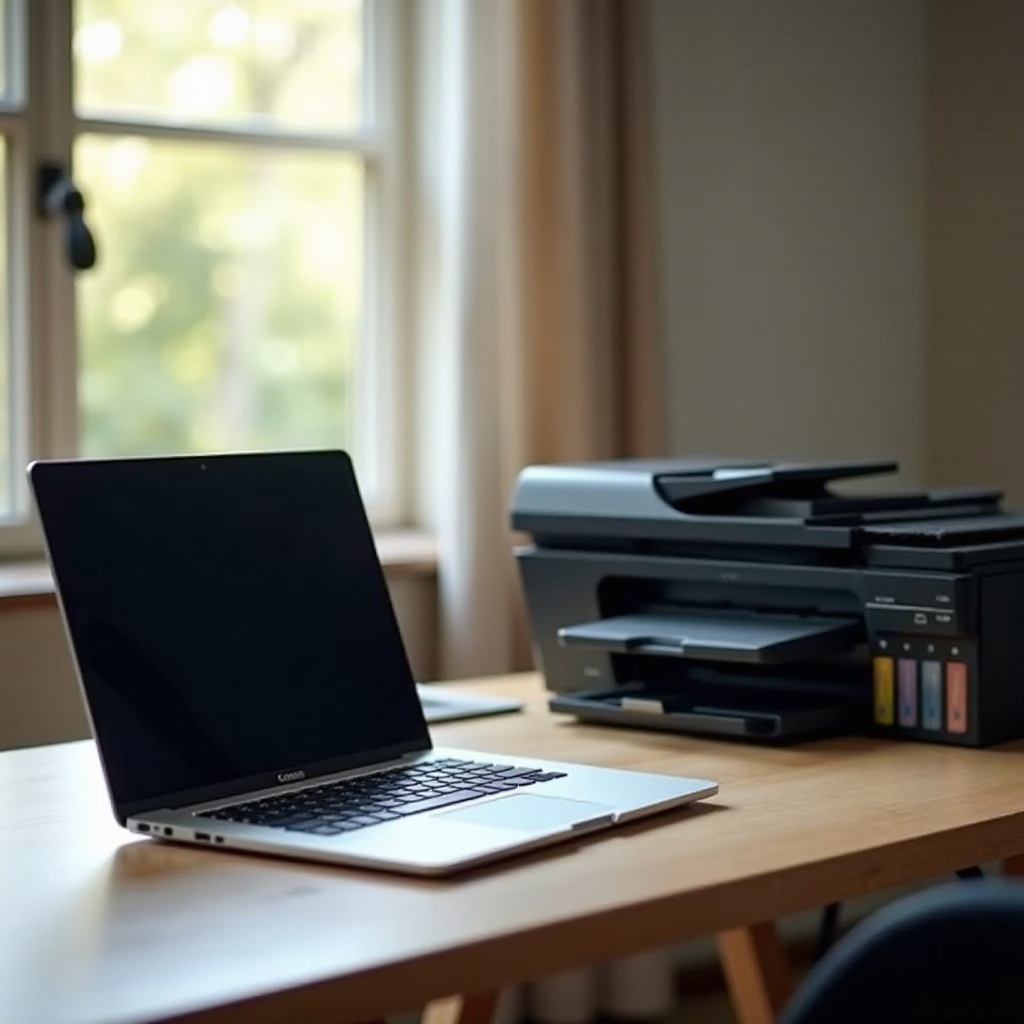 can i print to an old canon printer from chromebook