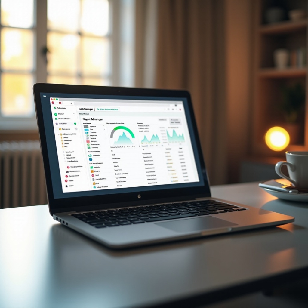 مدير المهام في Chromebook ما هو