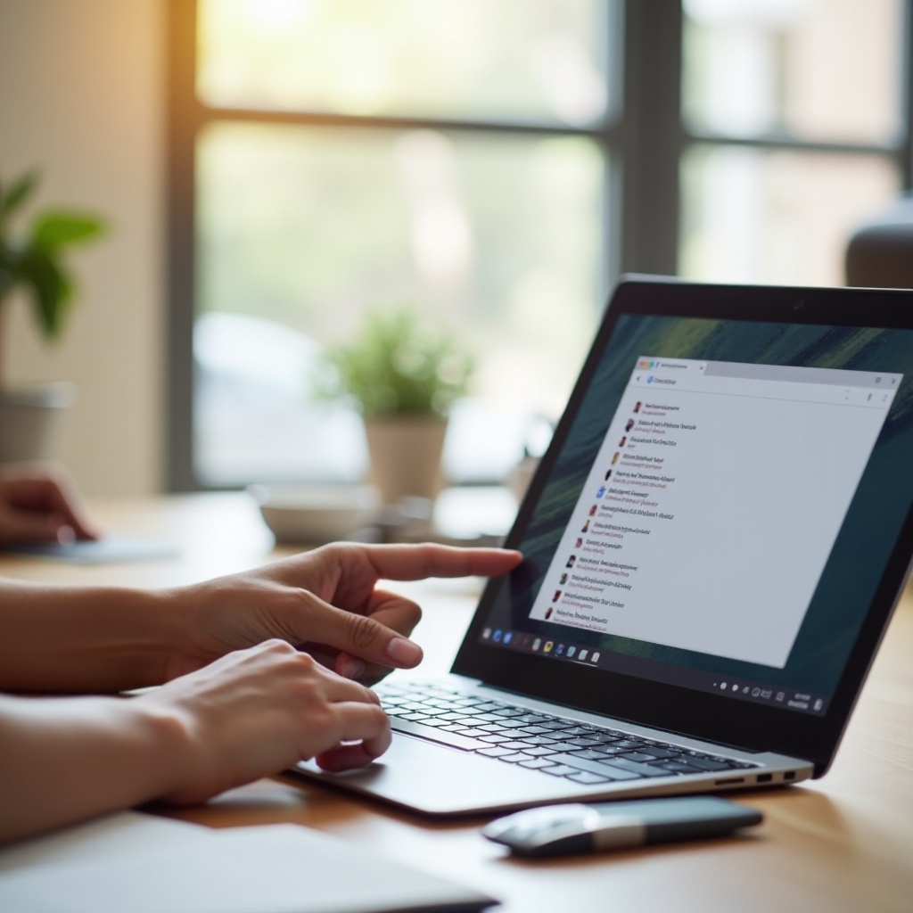 как удалить закладки на моем Chromebook