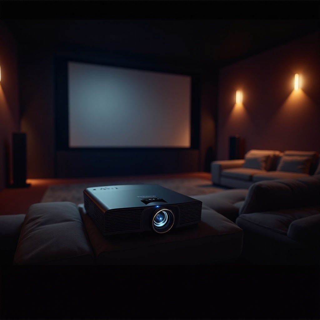 جهاز عرض فاخر للمسارح المنزلية الكبيرة