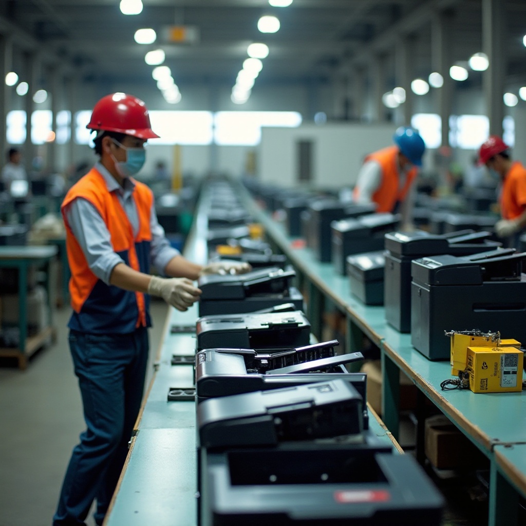 how do you dispose of old printers