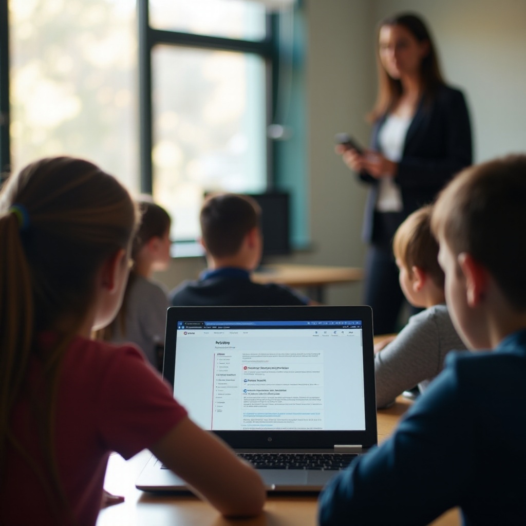 může wise blokovat rozšíření na školním Chromebooku