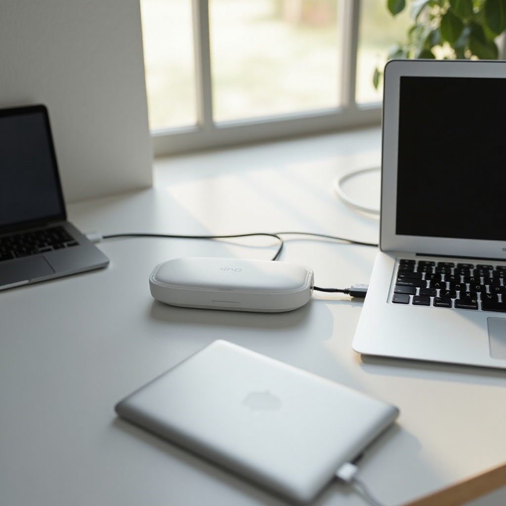 how to connect hollyland lark m1 to macbook air