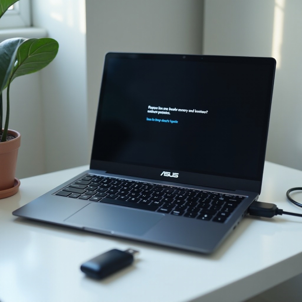 лаптоп ASUS как да стартирате от USB Windows 11