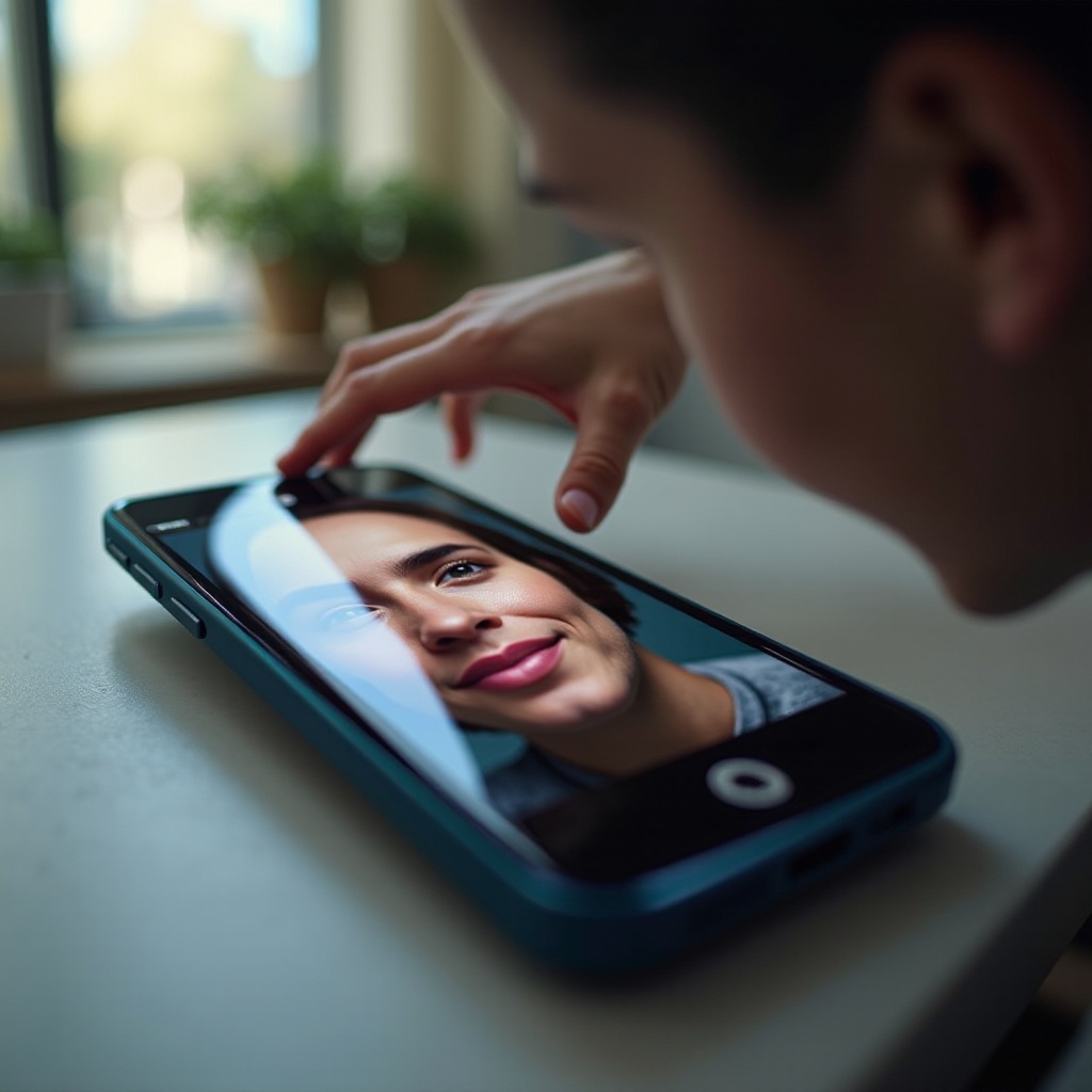 problemă cu camera TrueDepth